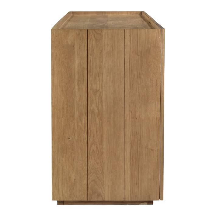 Modern Paneled Wood Buffet (72\