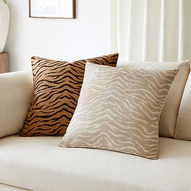 Animal print pillows and clearance throws