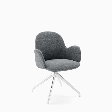 West elm armless online chair