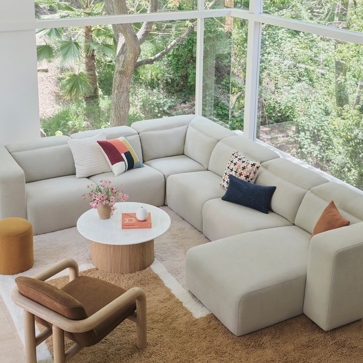 Ellington Round Coffee Table | Modern Living Room Furniture | West Elm