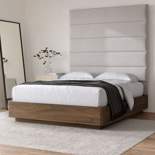 Zoe upholstered deals panel headboard