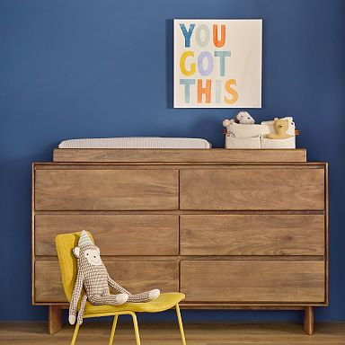 West elm hotsell dresser changing table