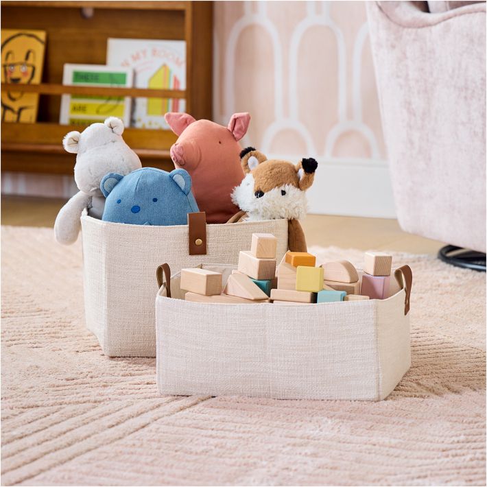 Slub Cotton Storage Bin