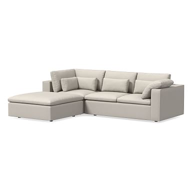 white Sectionals West Elm