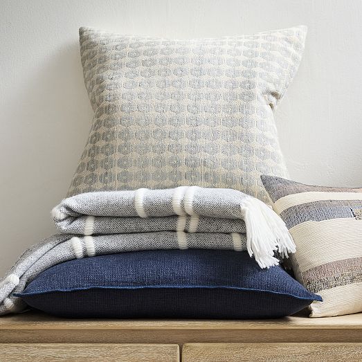 Colorblock Pillow Cover & Throw Set West Elm