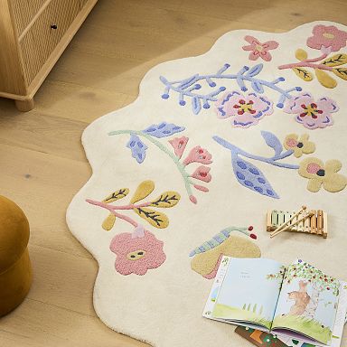 Sage Green Kitchen Mat Rug Set of 2- Plant Floral Butterfly Kitchen Rugs  with Runner Kitchen Decor Accessories Things, Kitchen Rug Mat- Leaves Rugs
