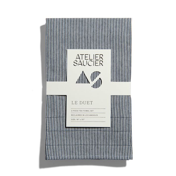 Atelier Saucier Tea Towel Set - hickory