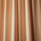 Cotton Velvet Curtain - Camel