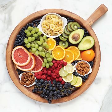 Natural Wood Classic Serving Tray | West Elm