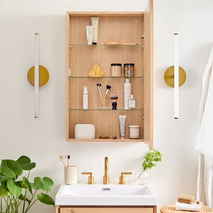 Mid-Century Medicine Cabinet w/ Shelves