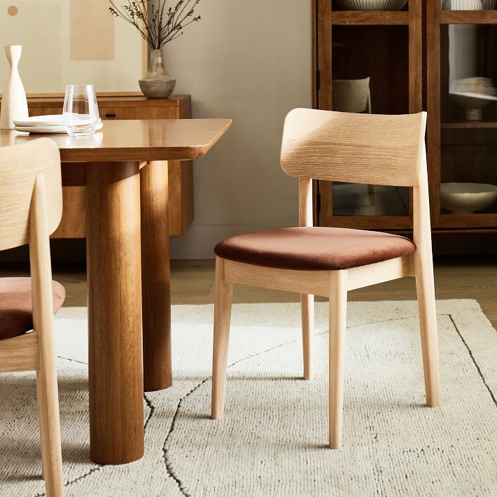 Oak dinette online chairs