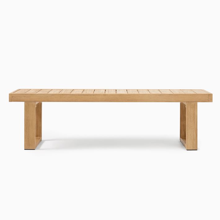 Portside Outdoor Dining Bench West Elm