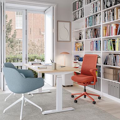 West Elm Steelcase Gesture Office Chair w/ Headrest, West Elm