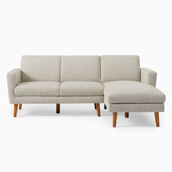 West elm outlet olive sectional