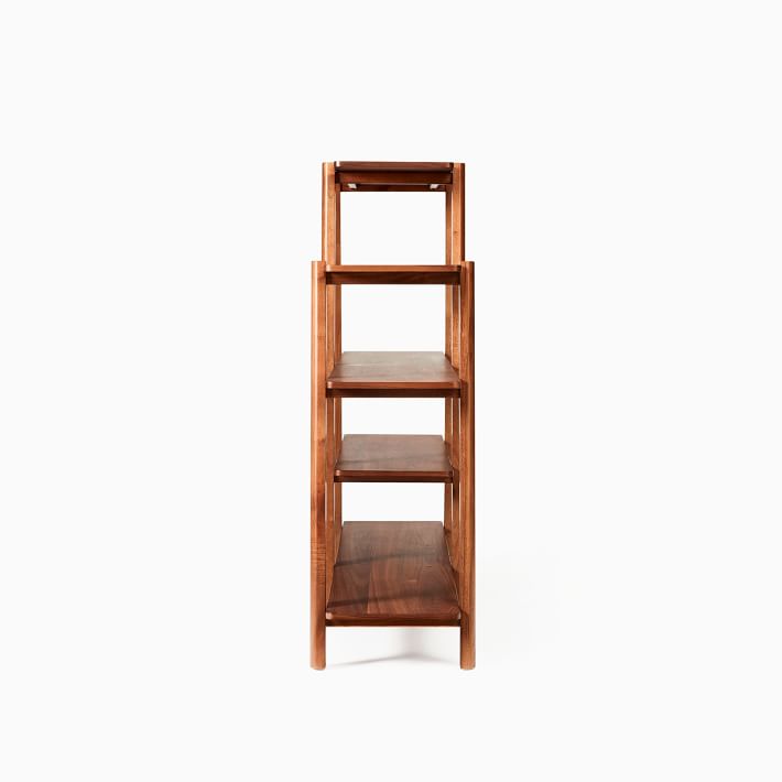 70 Halifax 5 Shelf Bookshelf Hickory Brown - WyndenHall