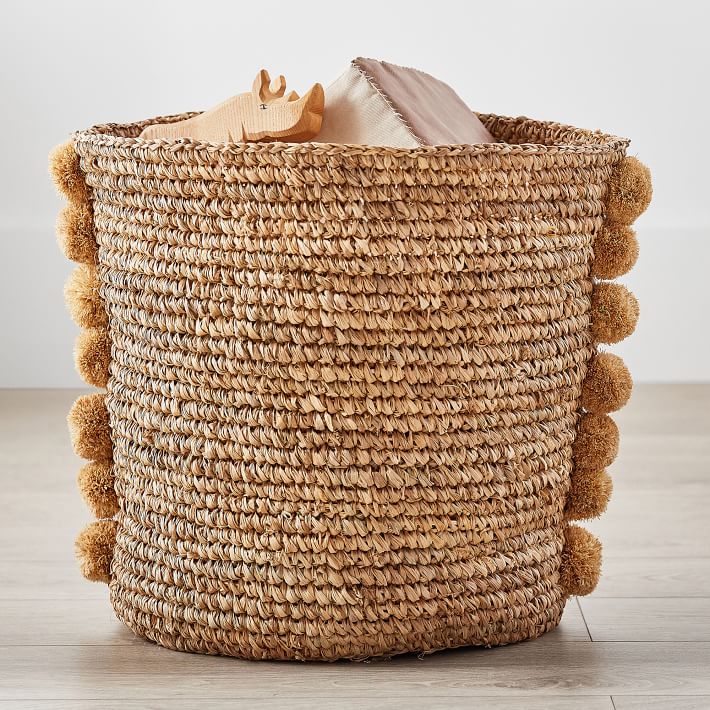 PomPom Storage Baskets West Elm