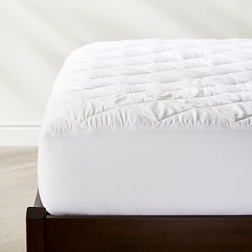 Quilted Waterproof Mattress Pad White Queen | L.L.Bean