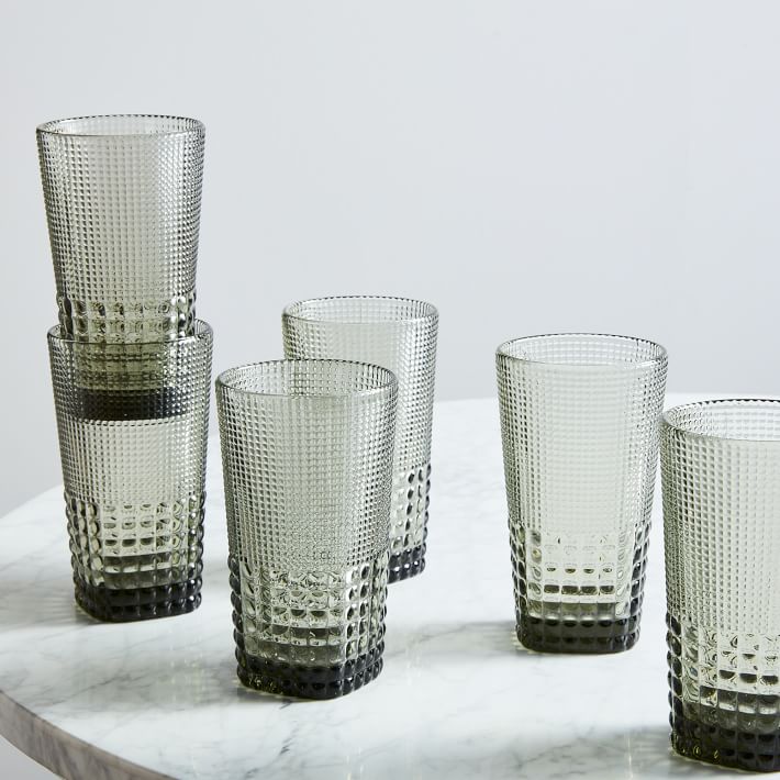 Malcolm Beaded Drinking Glass Sets - Short