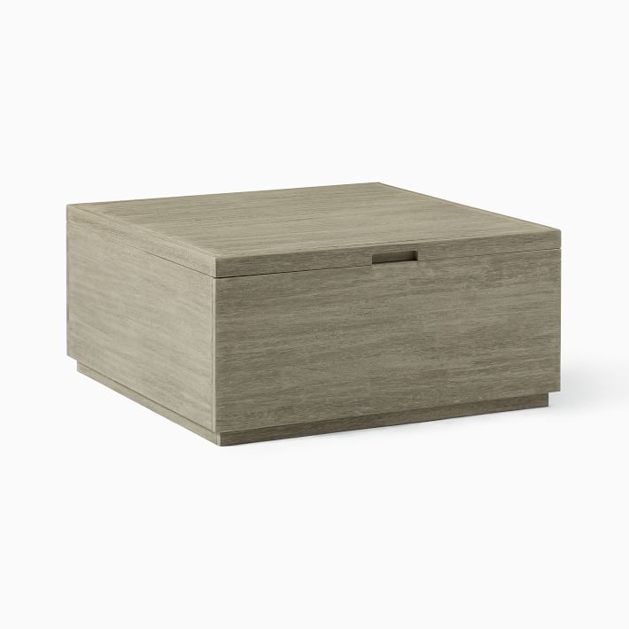 Volume Outdoor Square Storage Coffee Table (36")