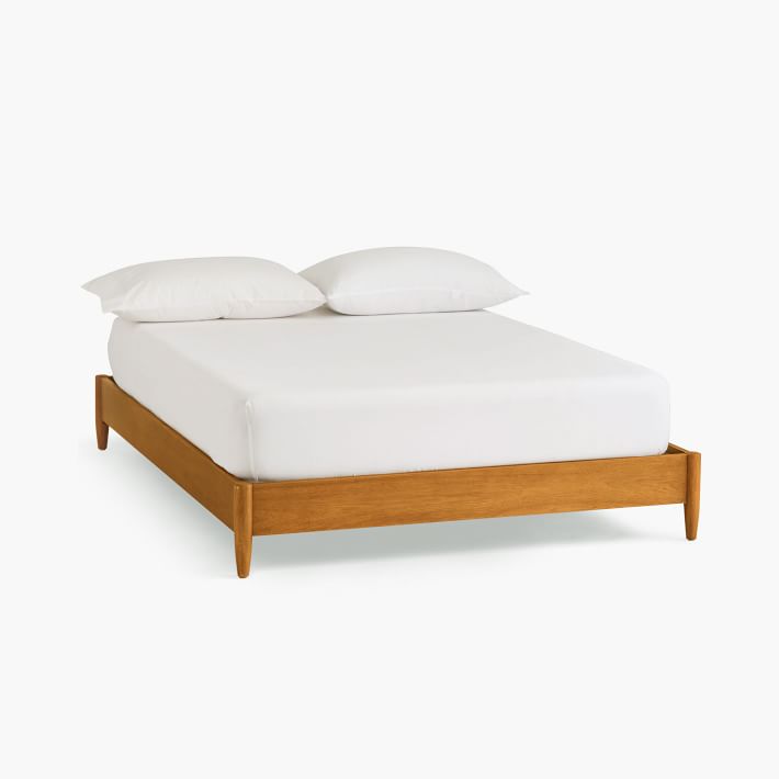 West elm platform on sale bed king