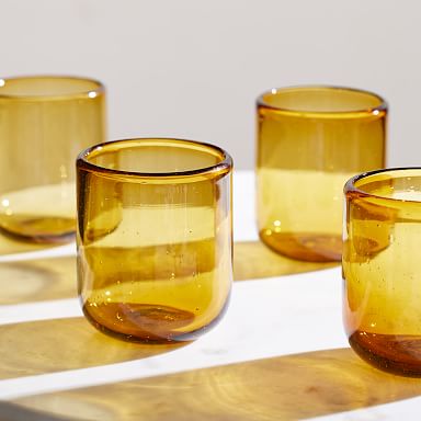 Amber Glassware & Stemware