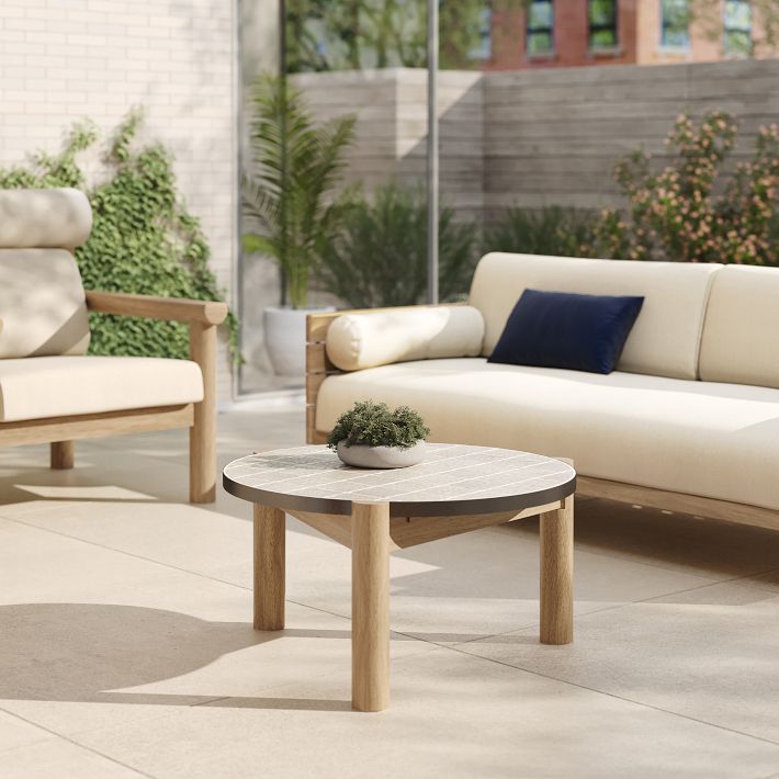 Lima Outdoor Coffee Table (32") | West Elm