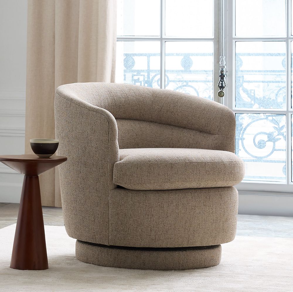 Viv swivel 2024 chair west elm