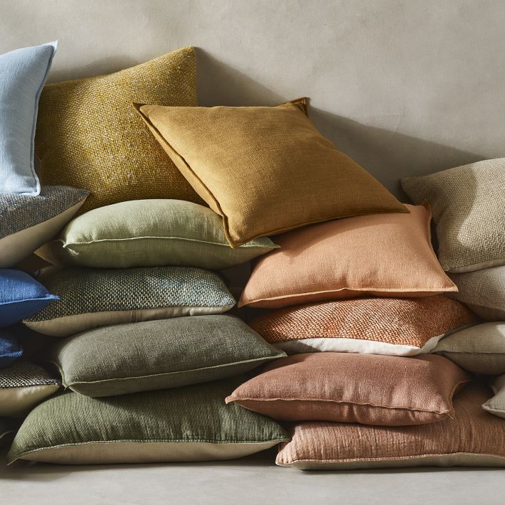 West elm 2025 linen pillow cases