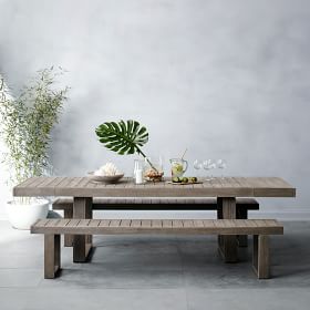 West elm 2024 outdoor bench