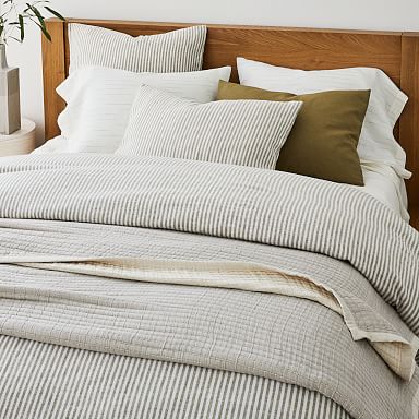 West elm best sale double cloth blanket