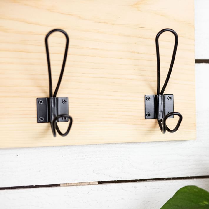 The McGarvey Workshop Coat Hooks Mail Holder