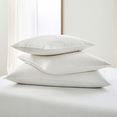 Duck Feather and Down Pillow Inserts 18x18 inch Set of 2