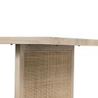 Yvette Woven Rectangle Dining Table (84&quot;)
