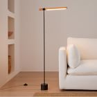 Linear Wood LED Floor Lamp (52&quot;)