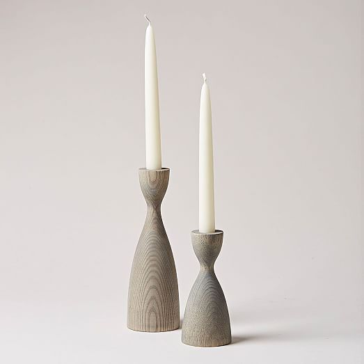 Farmhouse Pottery Pantry Candlesticks West Elm