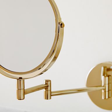 Modern Overhang Bathroom Hardware - Antique Brass