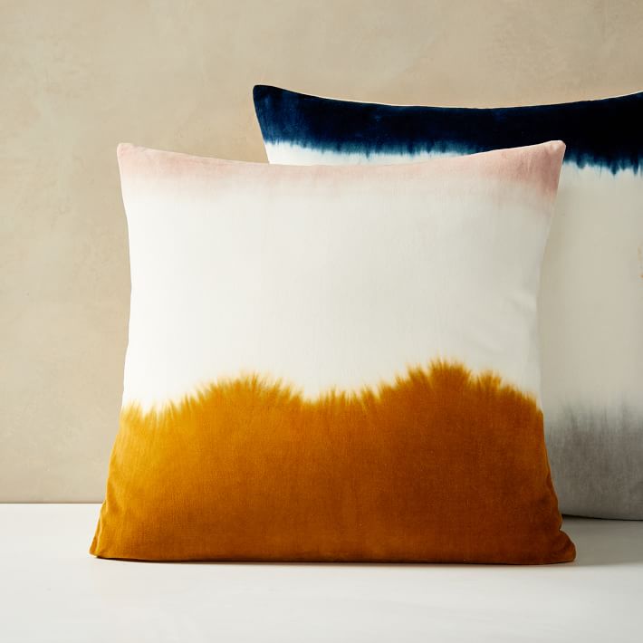 DipDye Pillow Cover West Elm