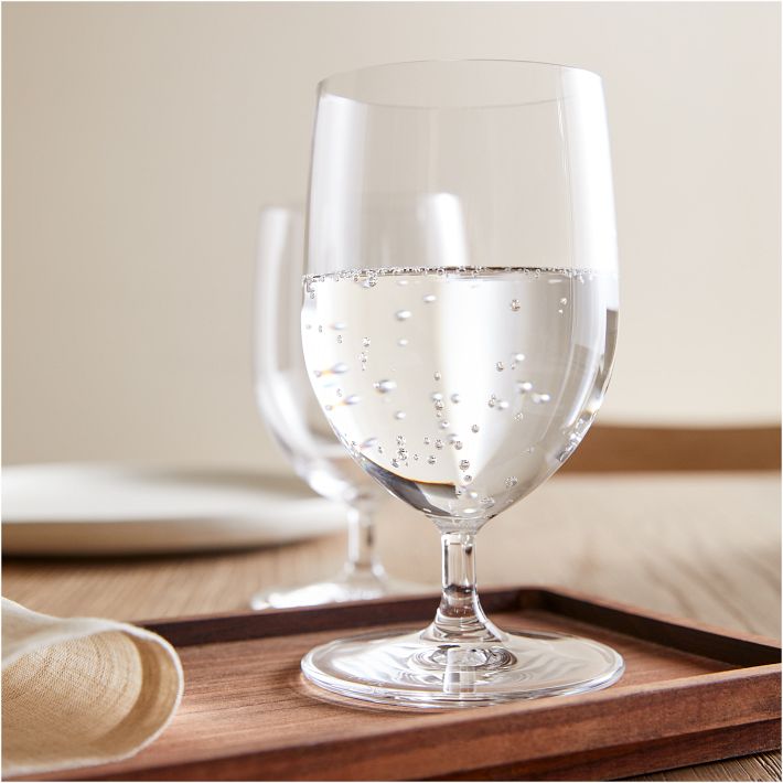 NUDE Pure Set of 4 Lead Free Crystal All Purpose Wine Glasses 8.5