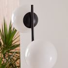 Sphere &amp; Stem 2-Light Floor Lamp (62&quot;)