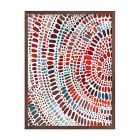 Fire Ripple Drop Framed Wall Art by Minted for West Elm