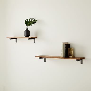 Brass Floating Shelves Set of 3 – Cre8 NYC