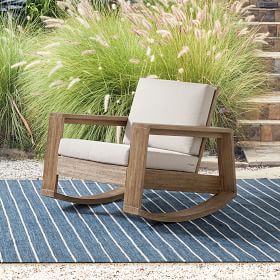 West elm 2025 outdoor rocking chair