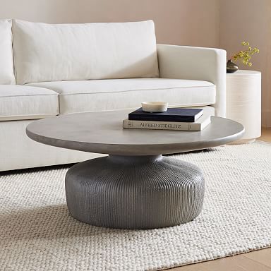 West elm concrete online side table