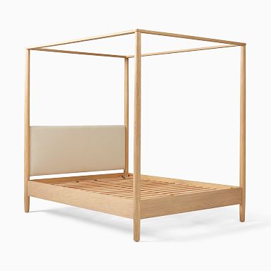 West elm deals four poster bed