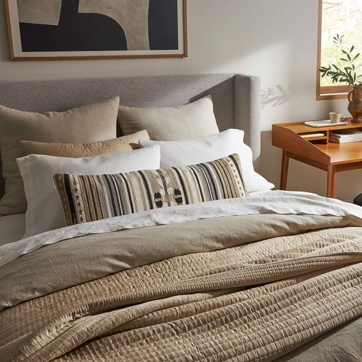 Woven Baja Pillow Cover West Elm