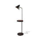 Conical Metal Wireless Charging Floor Lamp