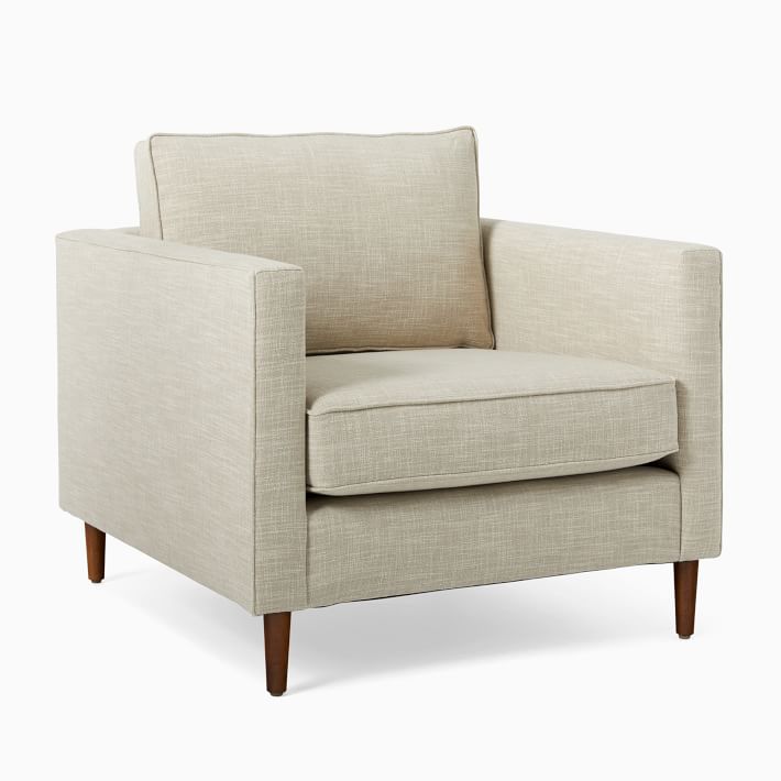 Harris Loft Chair - Wood Legs | West Elm