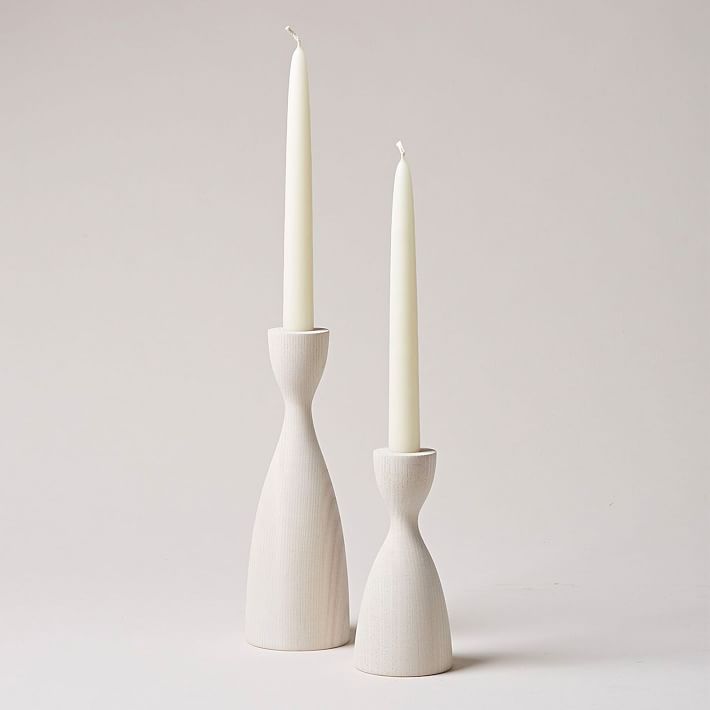 Farmhouse Pottery Pantry Candlesticks