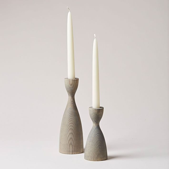 Farmhouse Pottery Pantry Candlesticks