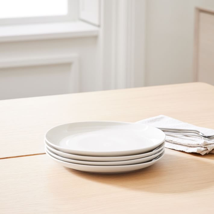 Organic Porcelain Salad Plate Sets